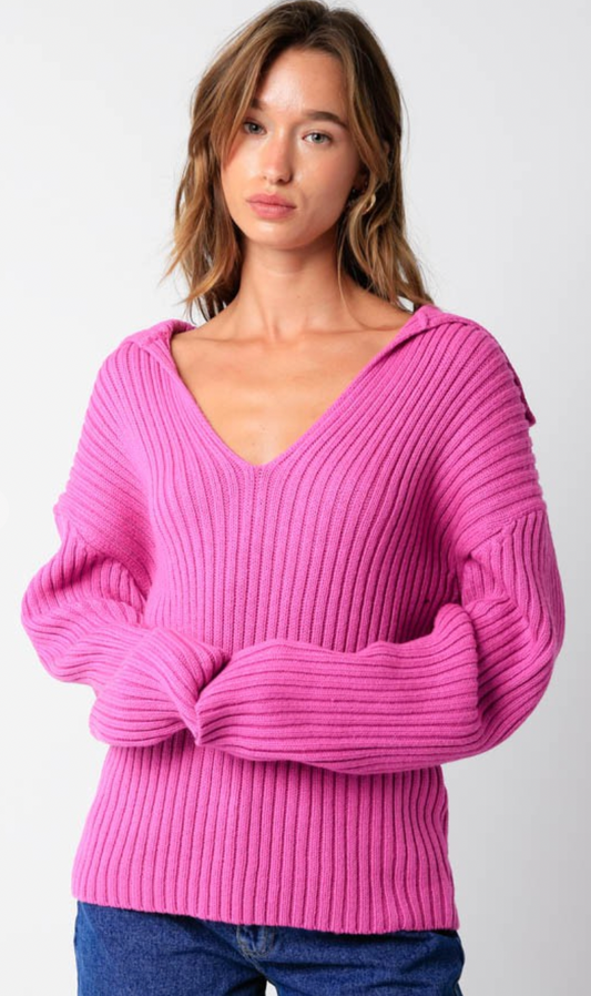 Kari Collared Sweater