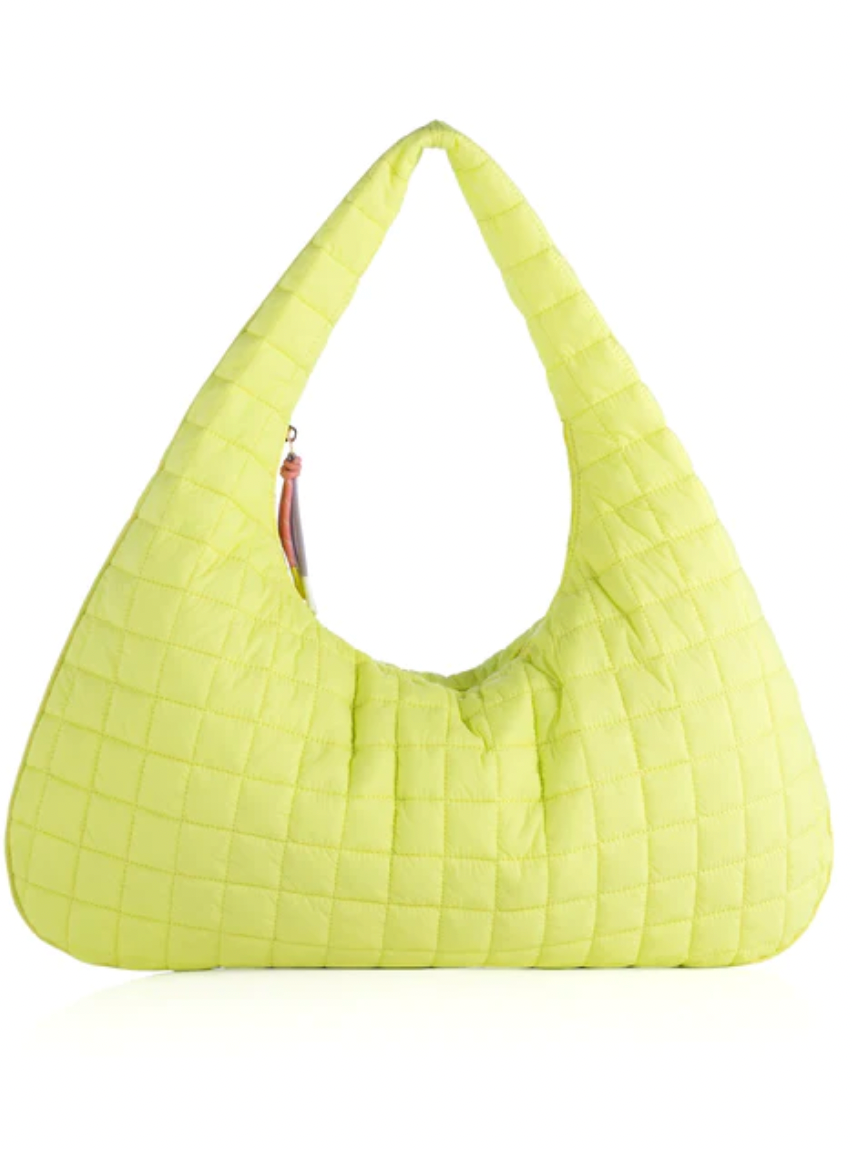 Ezra Hobo Purse Citron