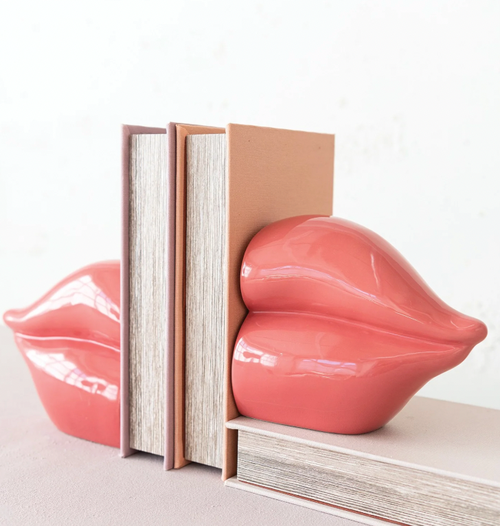 Lip Bookends - Set of 2