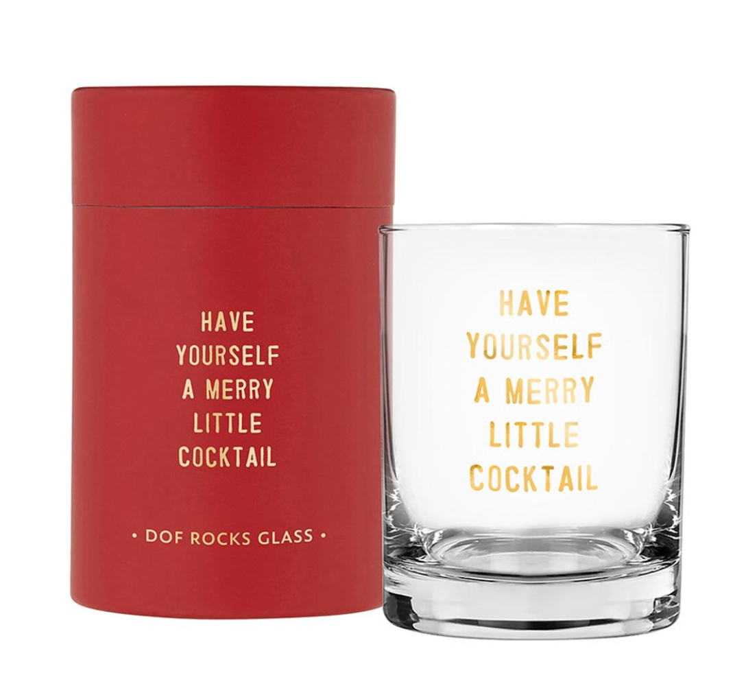 Merry Little Cocktail Glass
