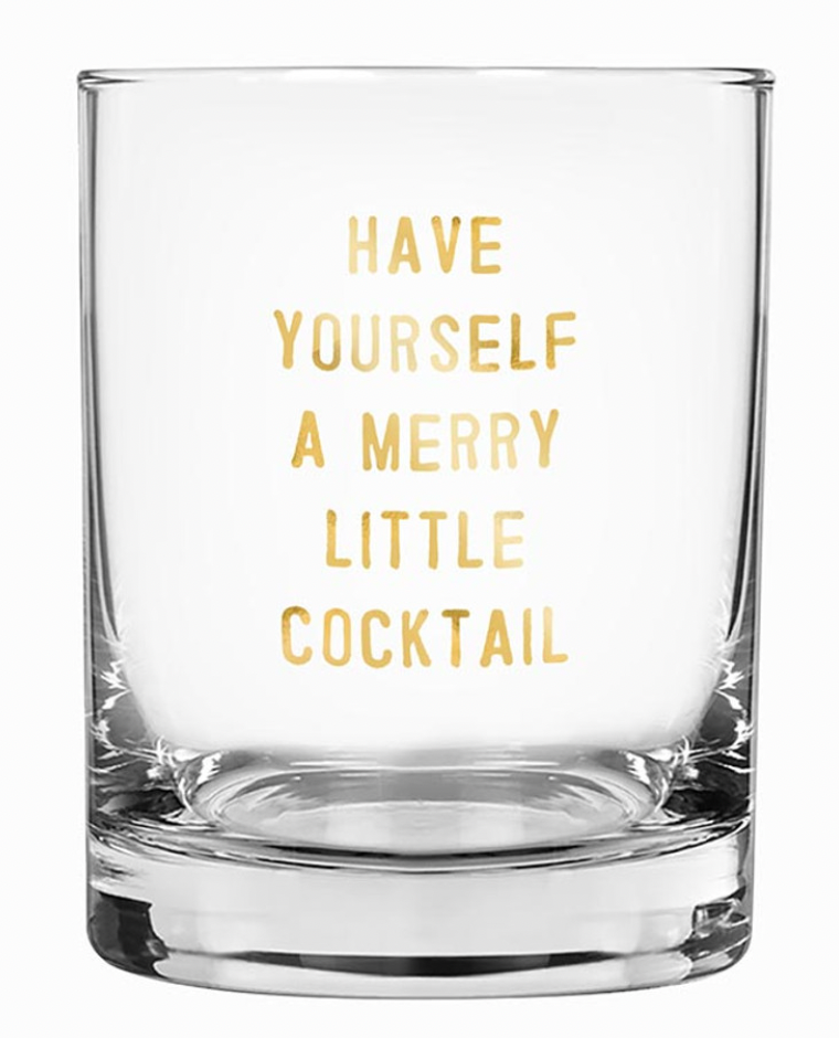 Merry Little Cocktail Glass
