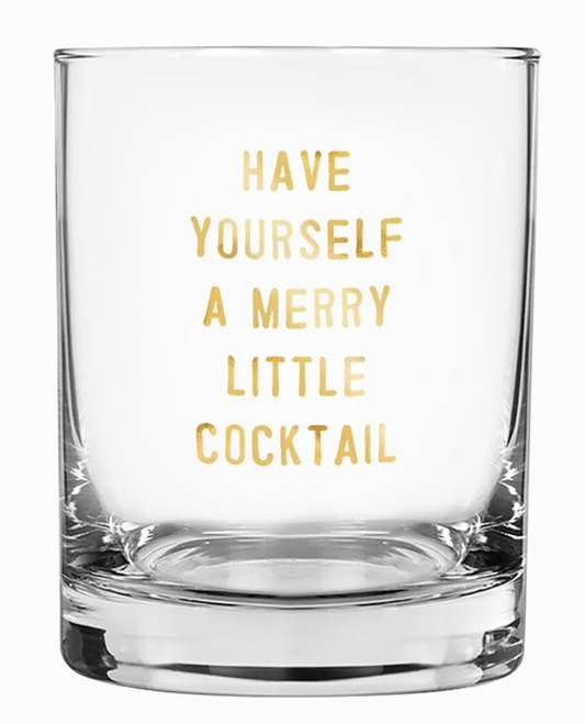 Merry Little Cocktail Glass