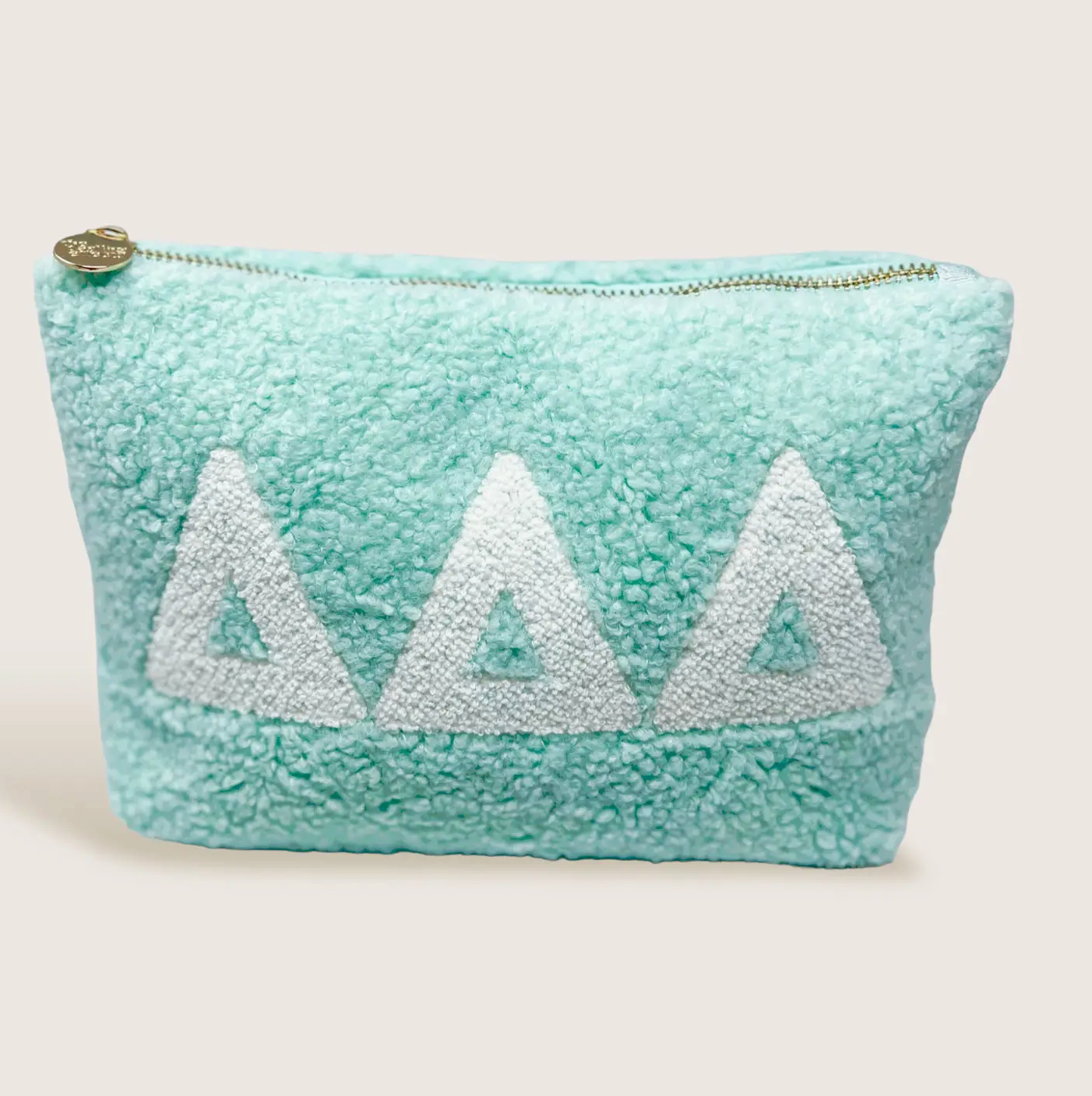 Greek Teddy Pouch Aqua