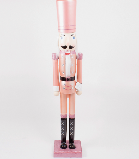 Rose Gold 4ft Nutcracker