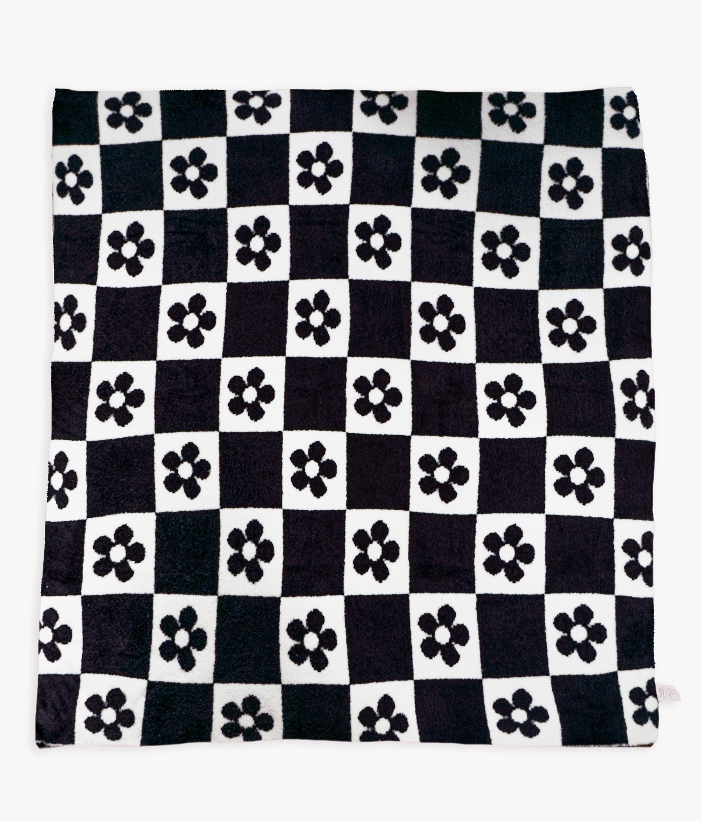 Daisy Checker Blanket