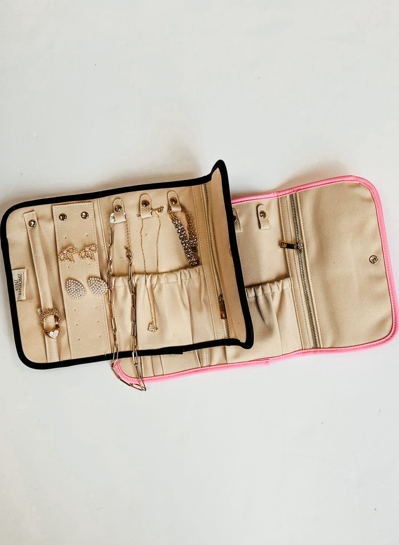 Jewelry Travel Case Black