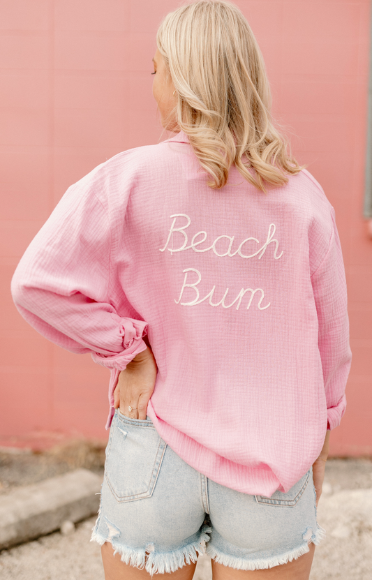 Beach Bum Oversized Shirt