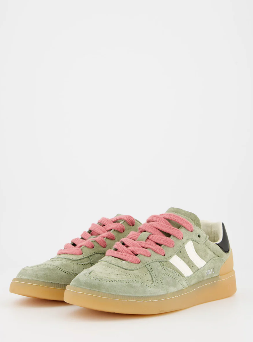 Goal Sneaker - Green Kakhi