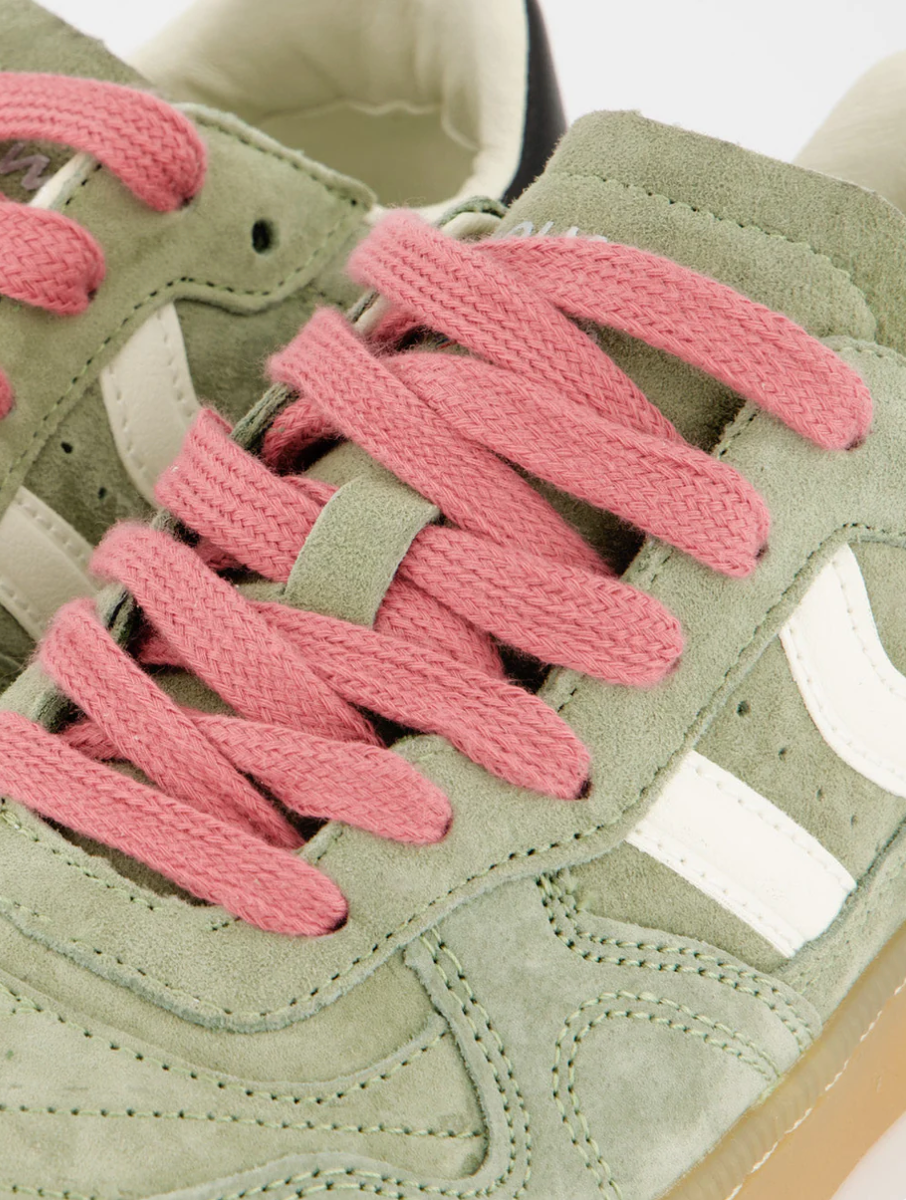 Goal Sneaker - Green Kakhi