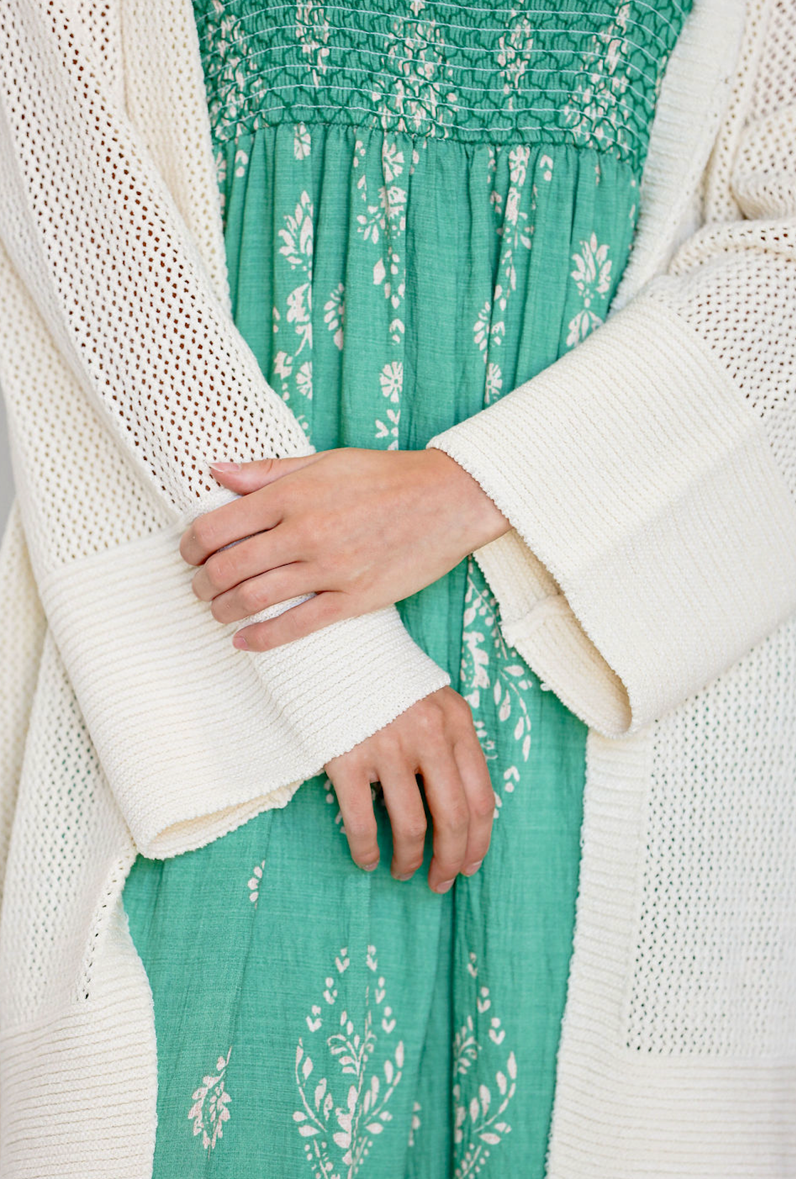 Netted Beach Cardigan