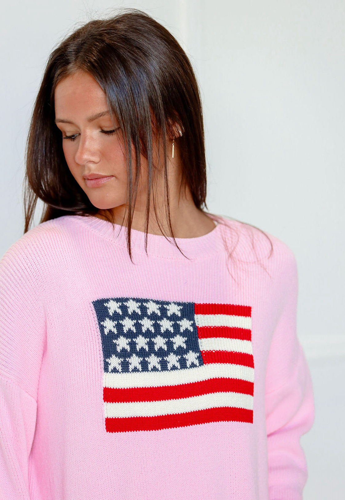 Pink Flag Sweater