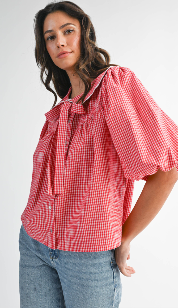 Bailey Scallop Detail Shirt
