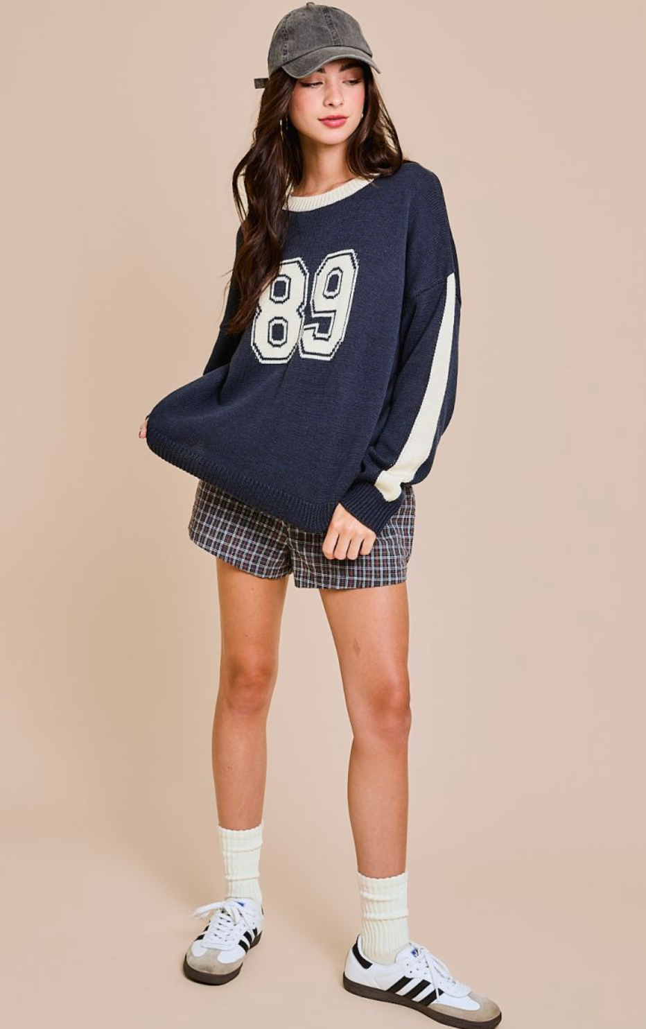 89 Varsity Sweater Navy
