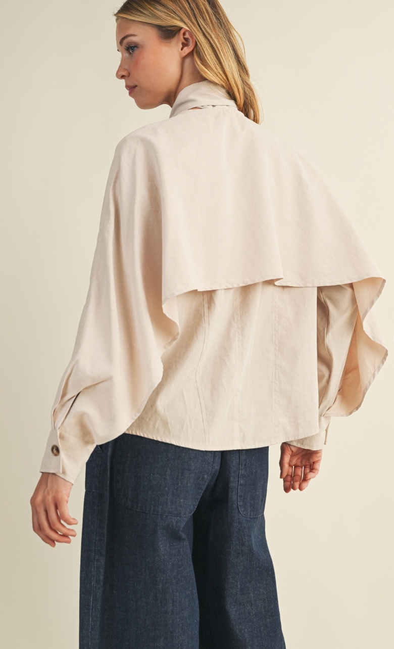 Lucy Tied Neck Shirt