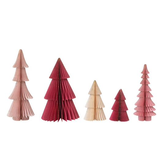 Paper Folding Trees set of 5