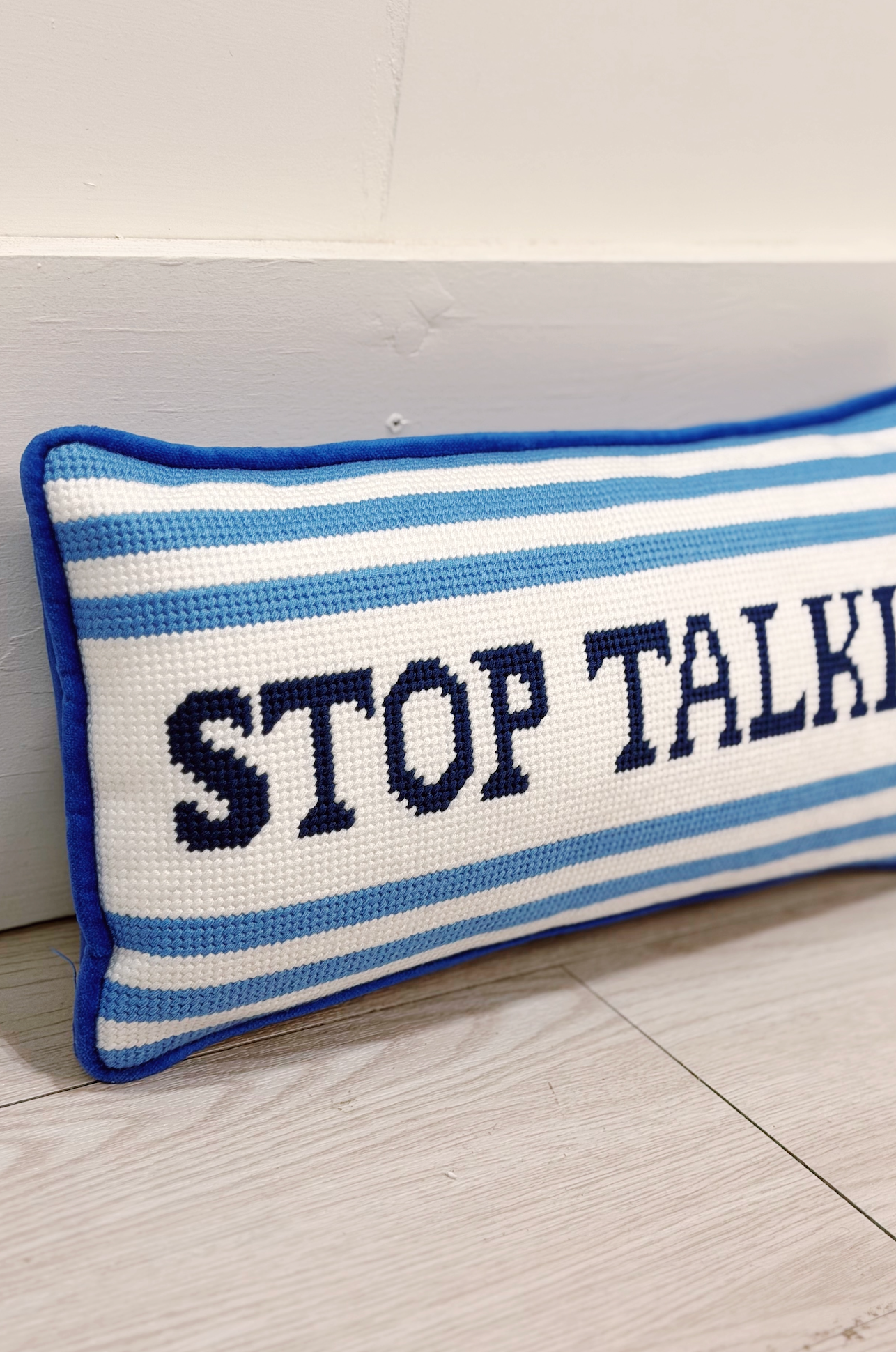 Stop Talking Pillow - Clothe Boutique