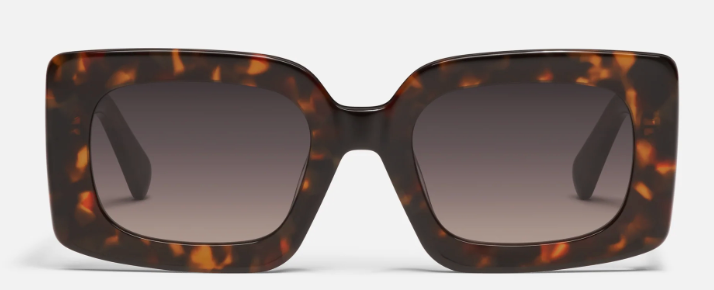 Talk Show Quay Sunglasses - Tortoise/Smoke - Clothe Boutique