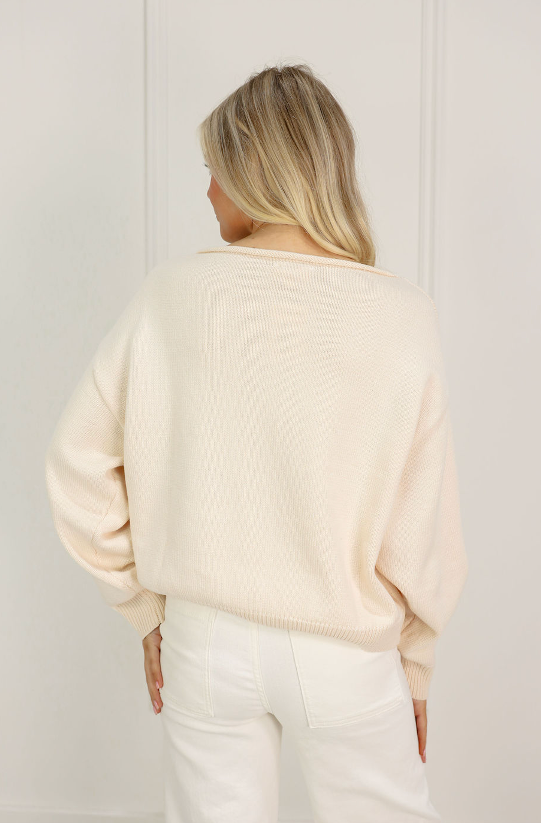 Sail the Coast Sweater White