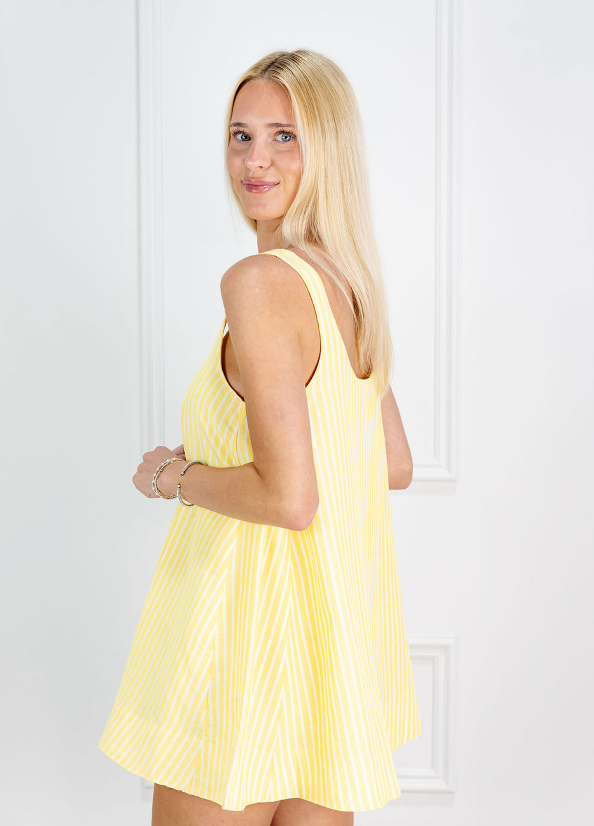 Butter Yellow Shift Dress