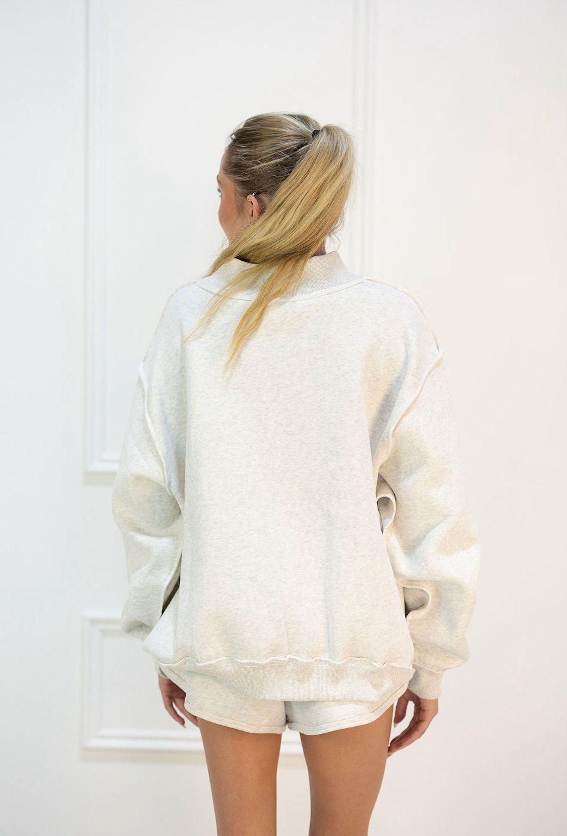 Embroidered Arkansas Mockneck