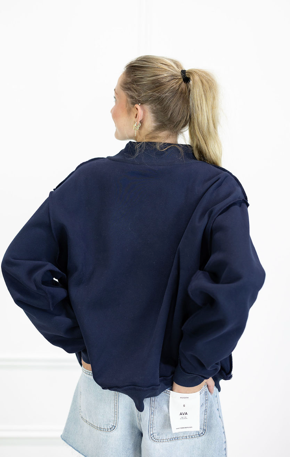 Lucky Mallard Mock Neck Sweatshirt
