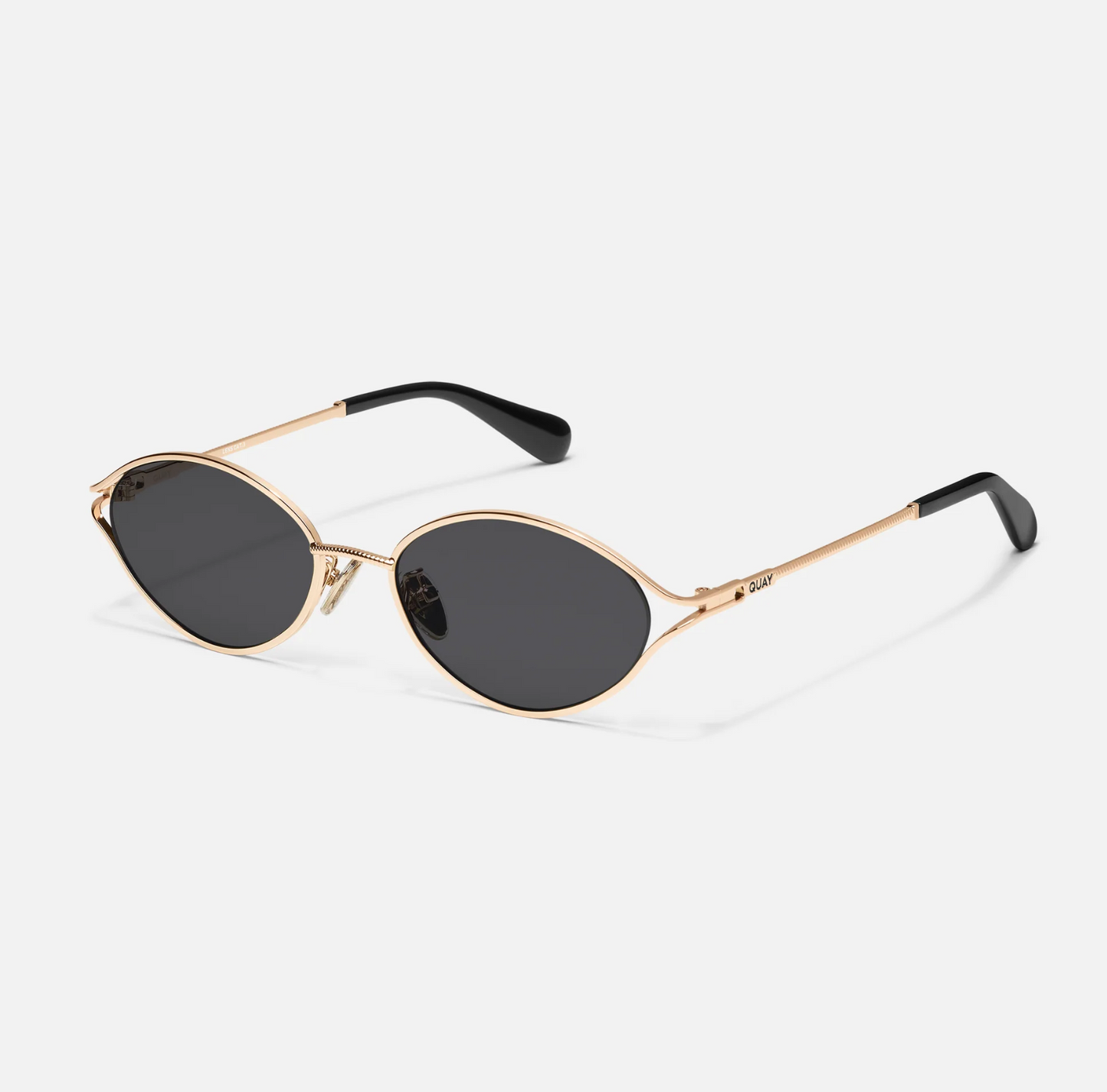 So Niche Quay Sunglasses - Black/Smoke