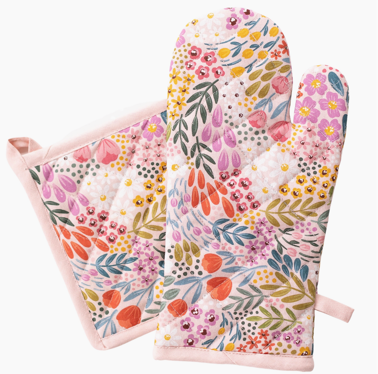 Summer Meadows Oven Mitt Set