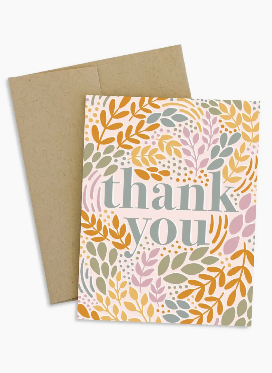 Floral Thank You Card