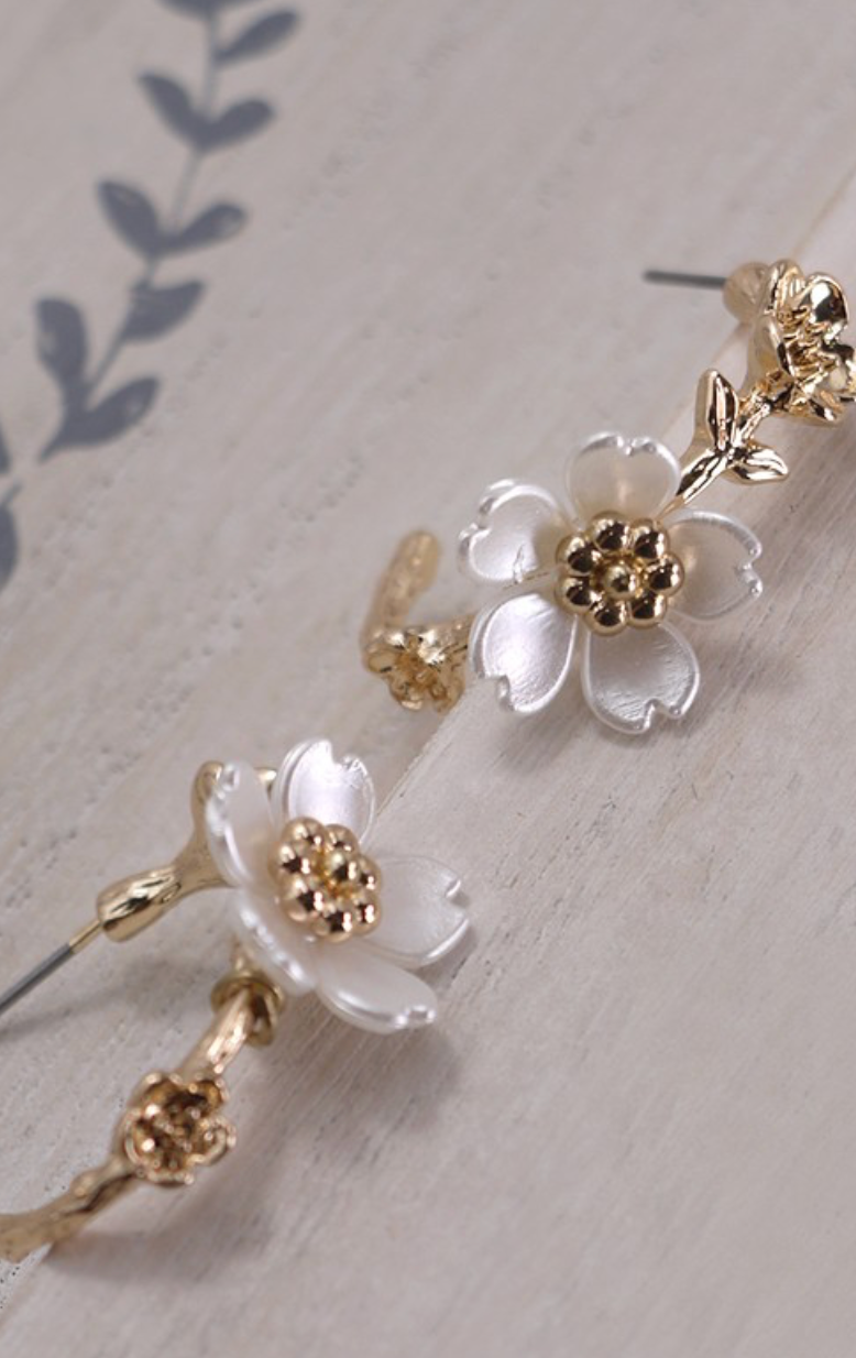 Flower Hoops