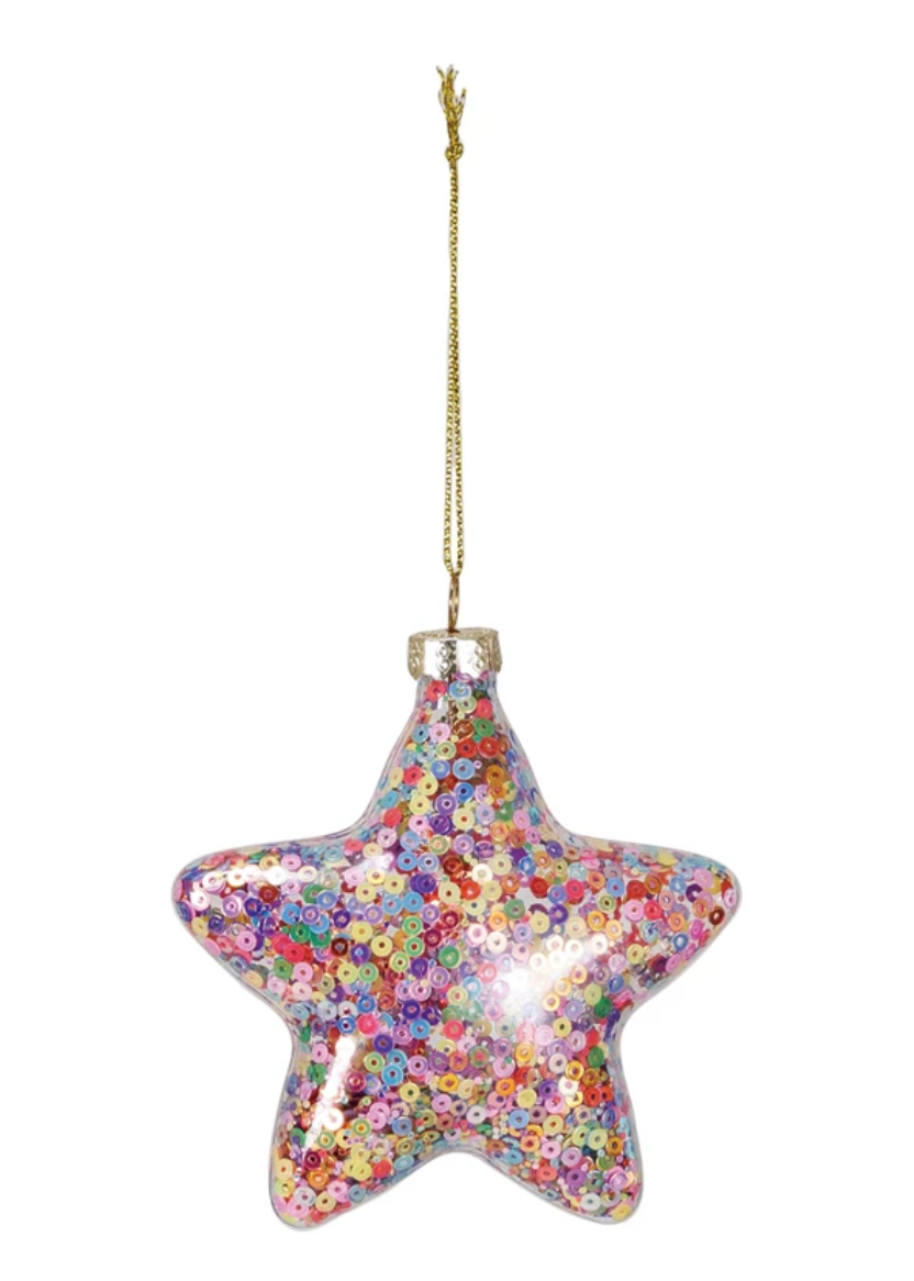 Sequin Star Ornament