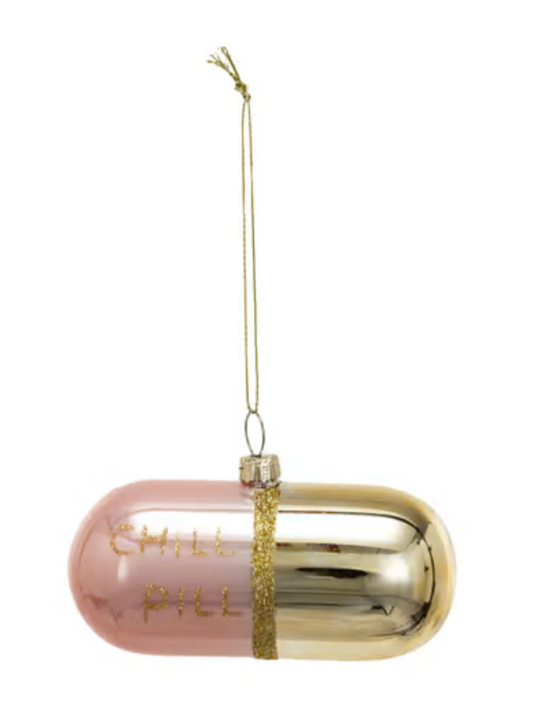 Chill Pill Ornament