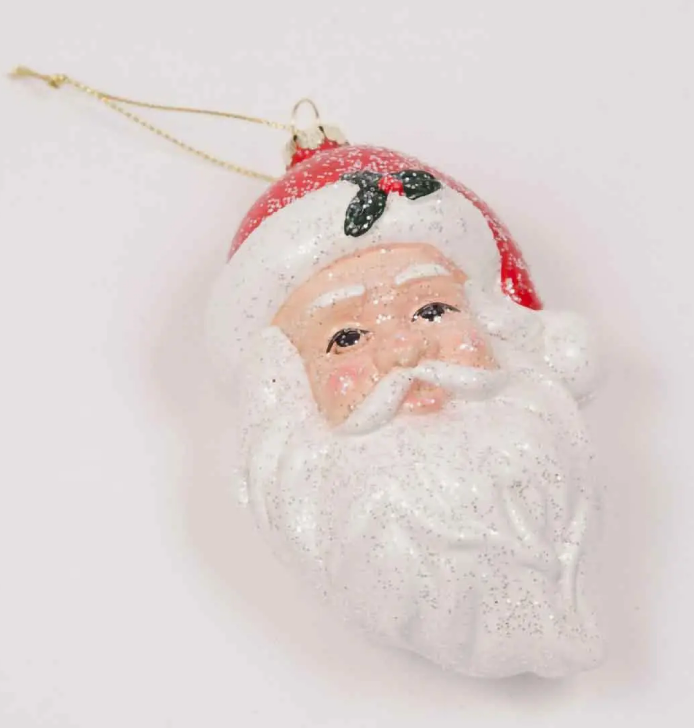 Jolly Santa Ornament