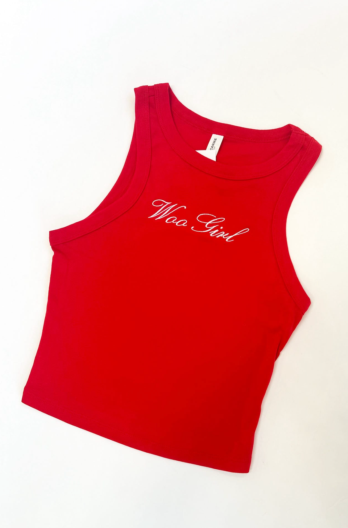 Woo Girl Red Tank
