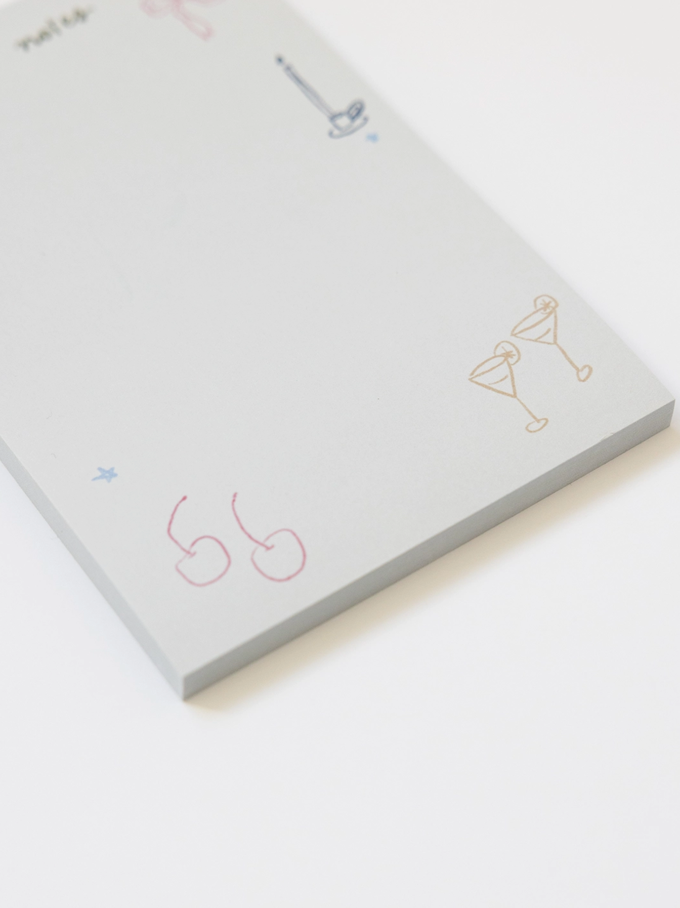 Disco Bow Notepad