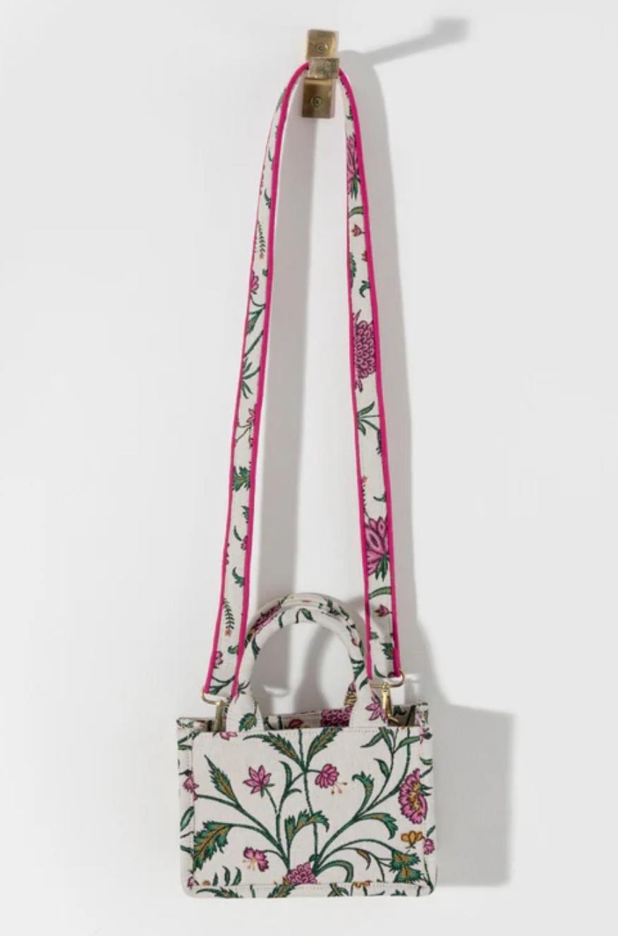 Fran Floral Mini Tote Bag