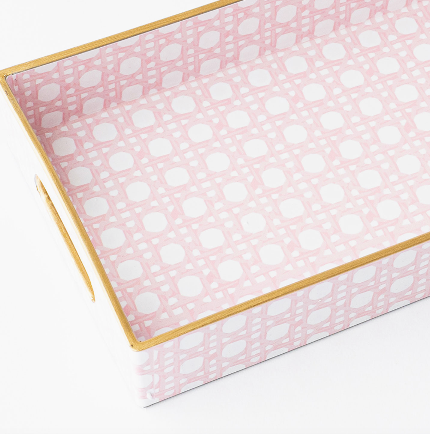 Pink Crane Vanity Tray