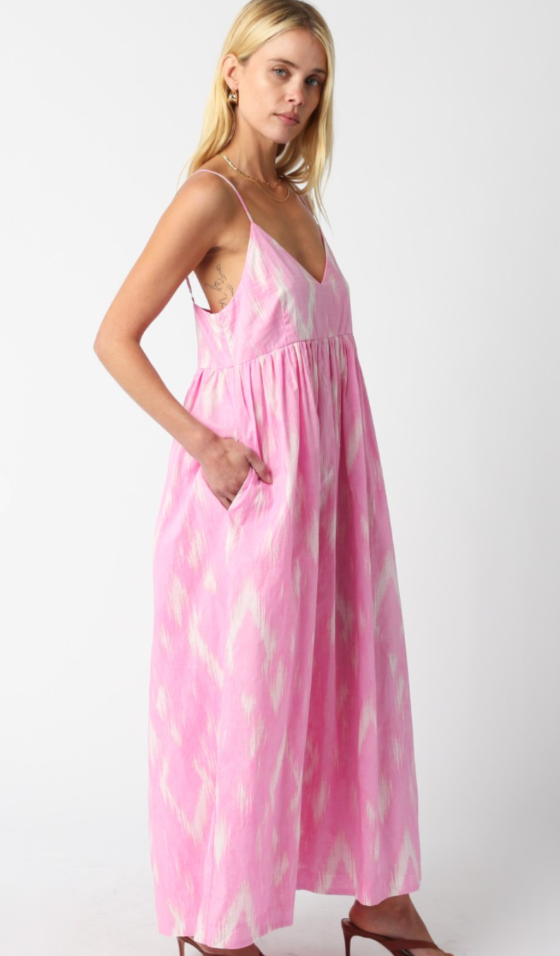 Samantha Pink Maxi Dress