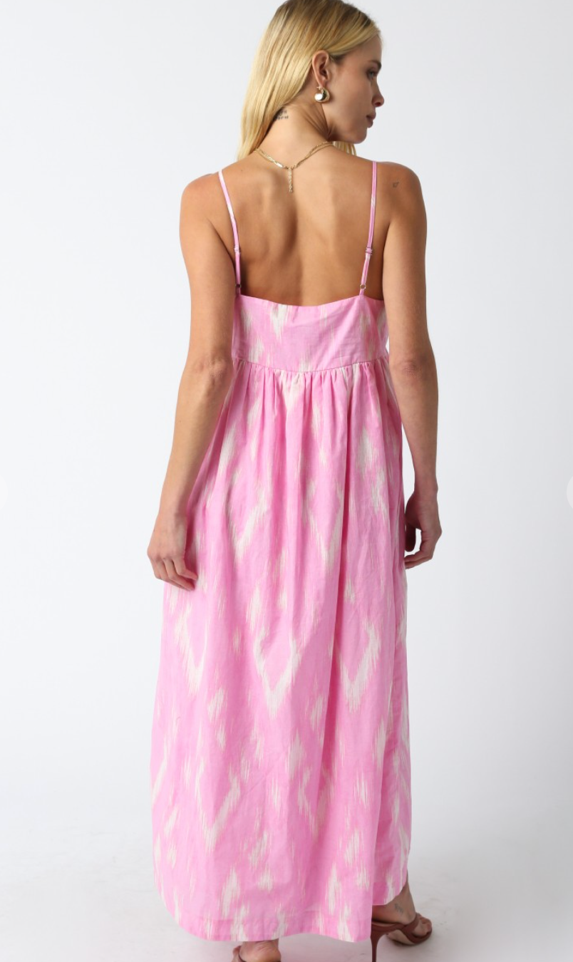 Samantha Pink Maxi Dress