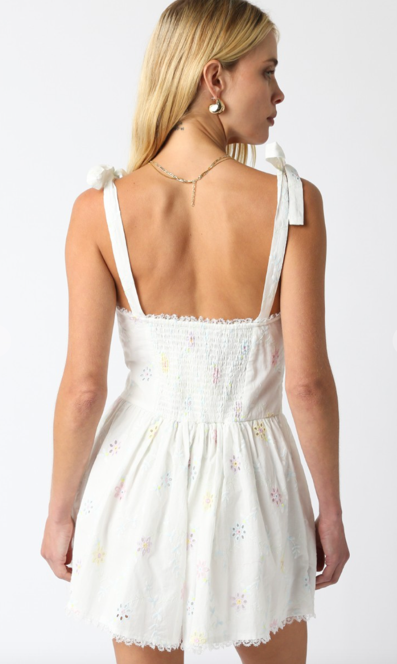 Chelsea Floral Tie Strap Dress