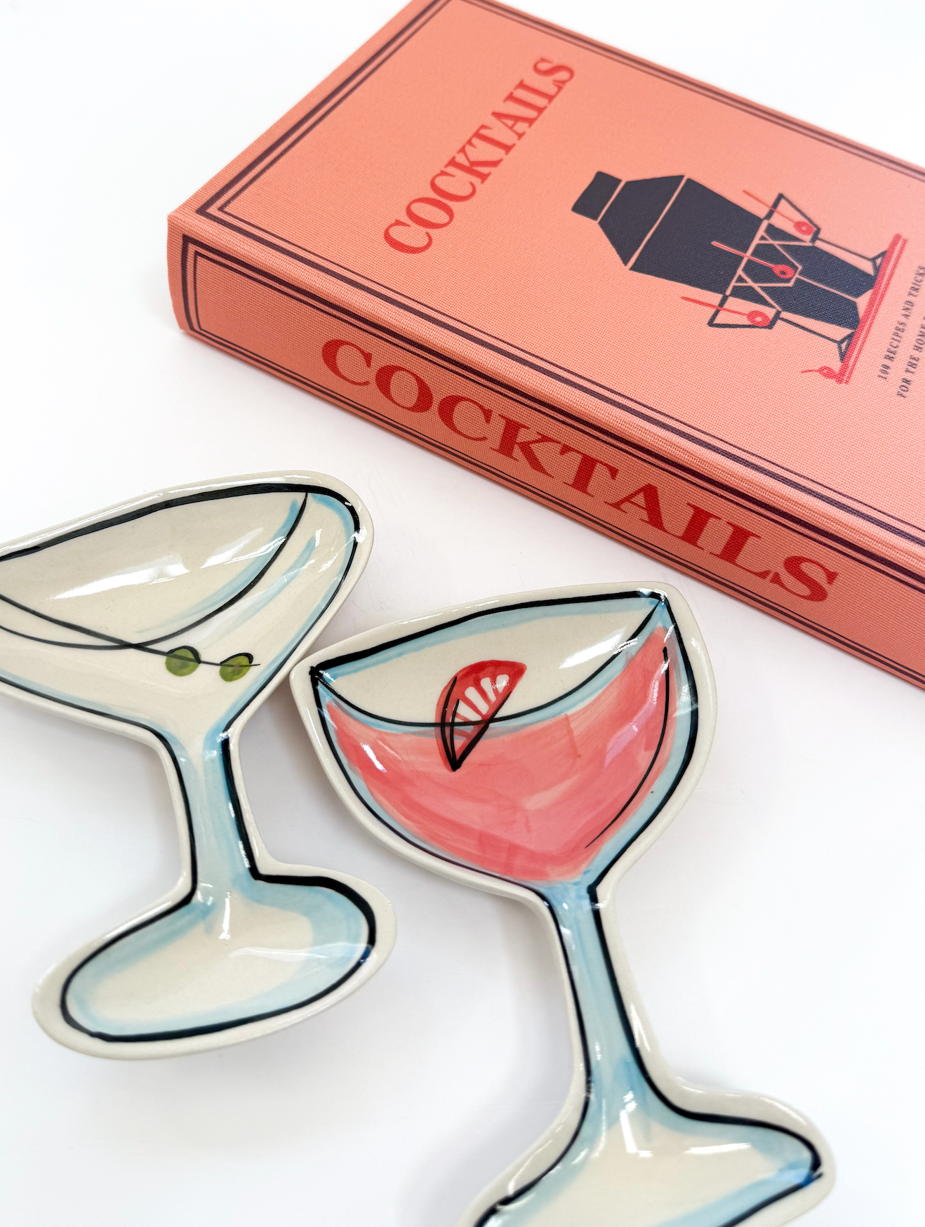 Cocktail Shape Dish Aperol Spritz