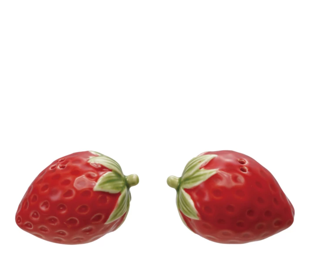Strawberry S+P Shakers