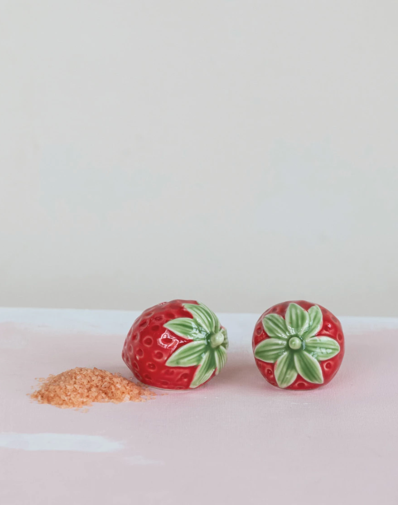 Strawberry S+P Shakers