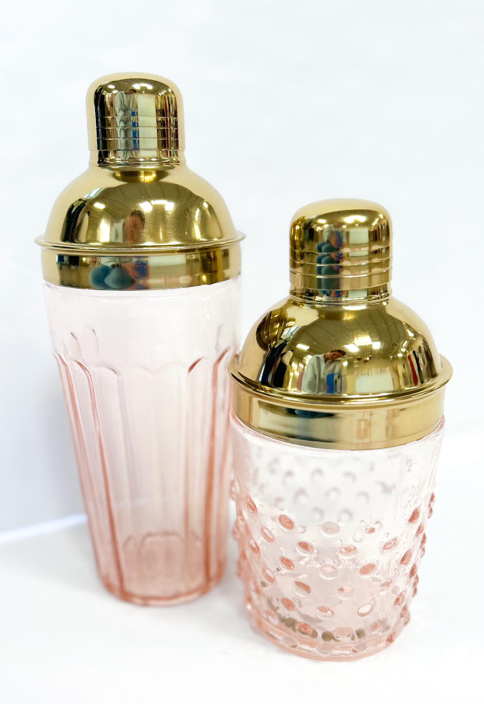 Pink + Gold Cocktail Shaker