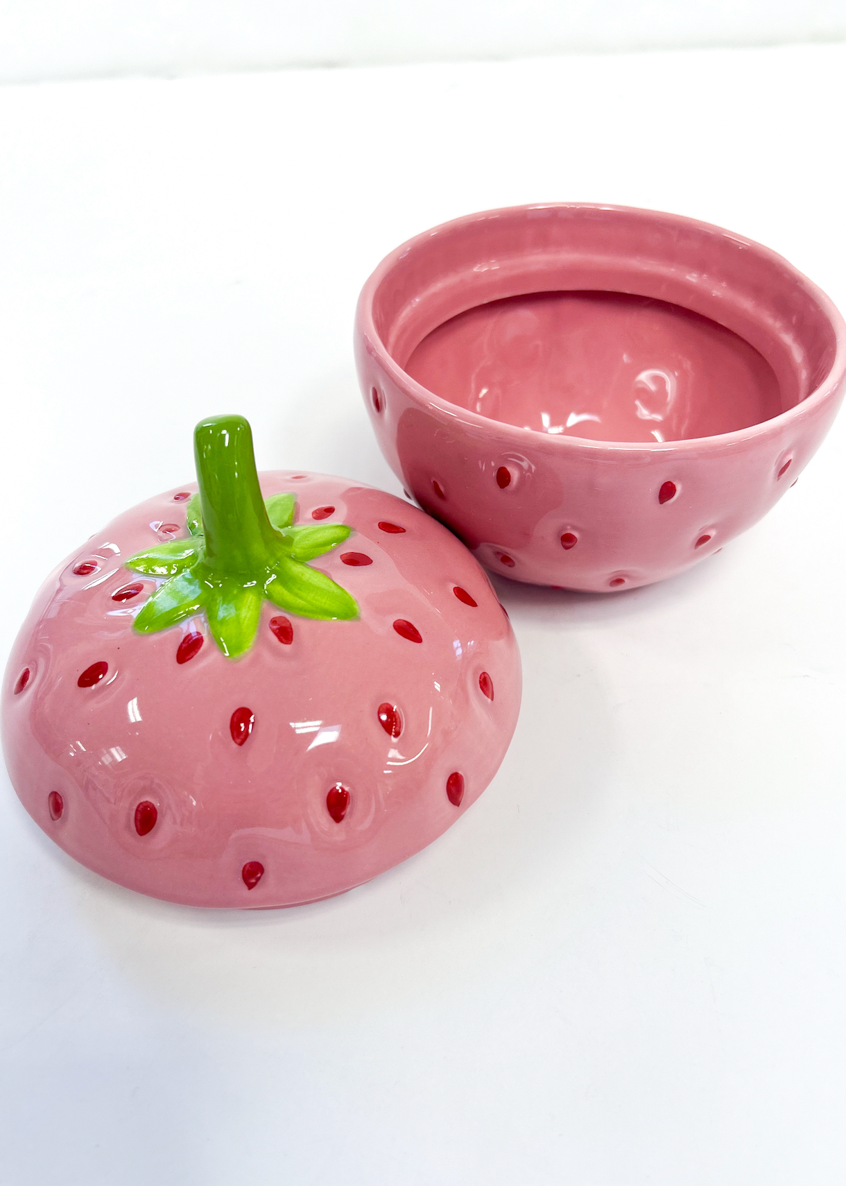 Ceramic Strawberry Jar