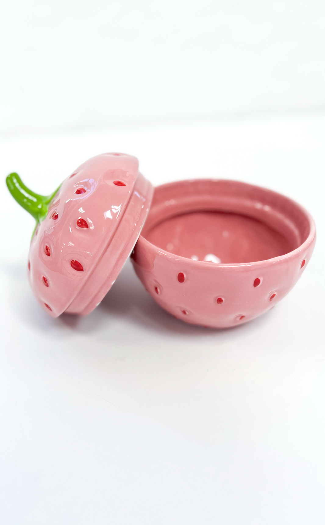 Ceramic Strawberry Jar