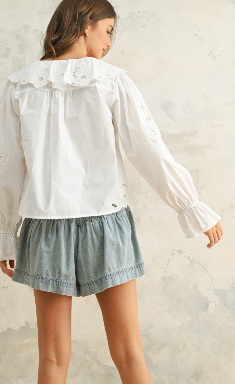 Reese Eyelet Blouse