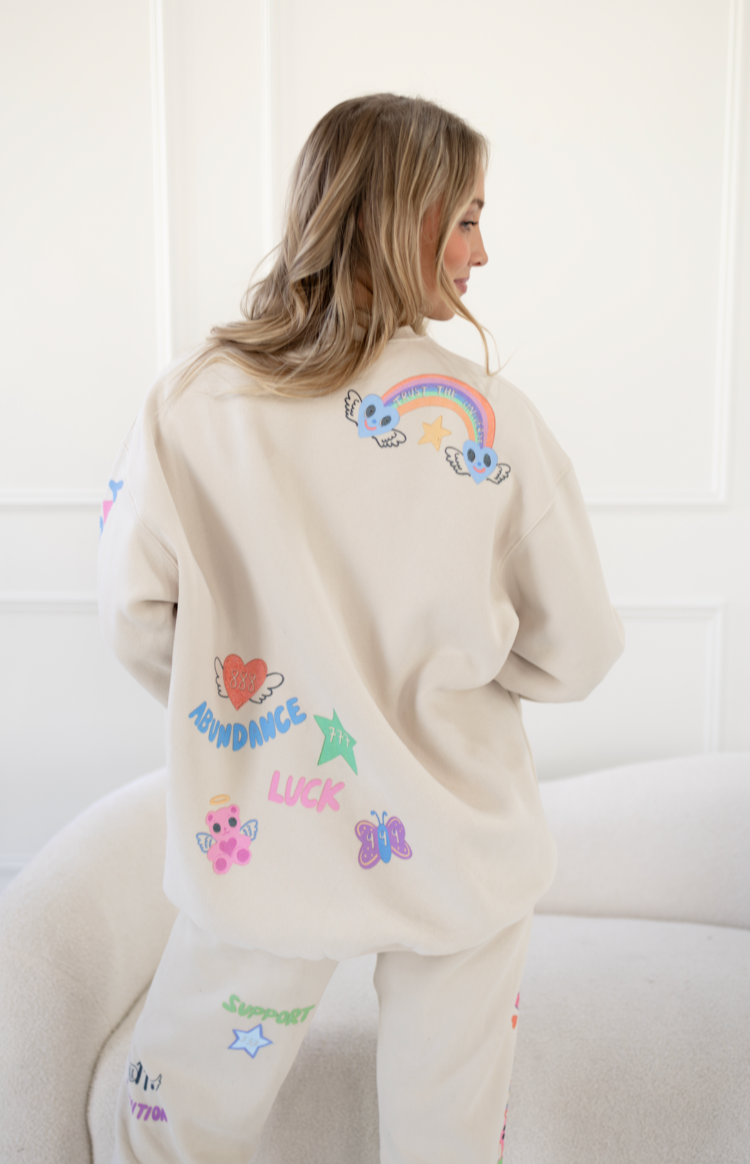 Angels All Around Crewneck