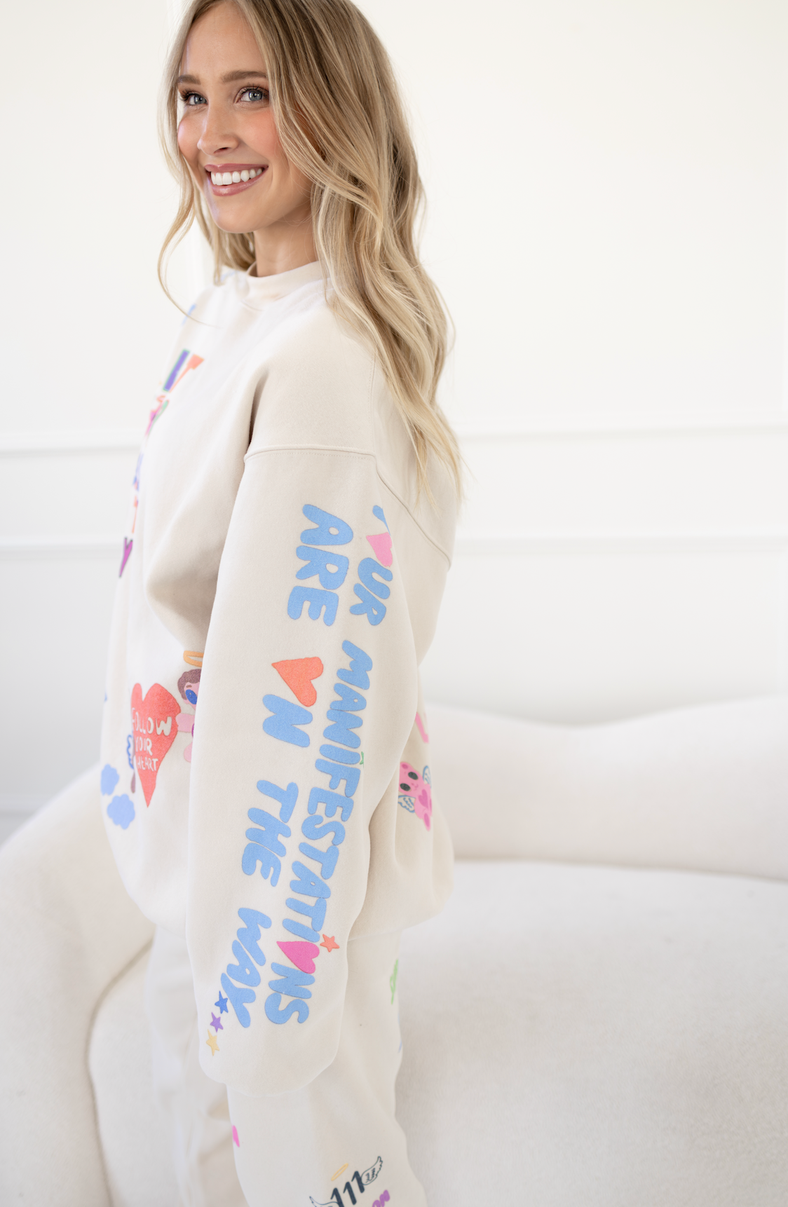 Angels All Around Crewneck