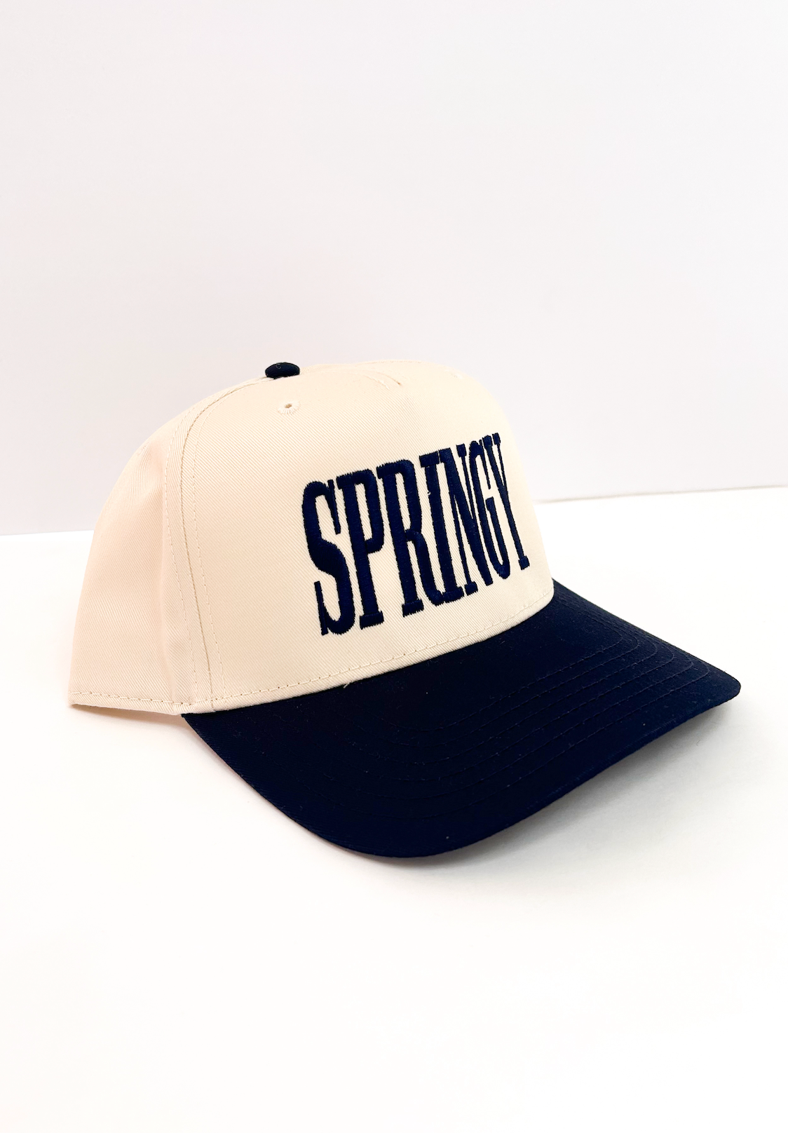 Springy Vintage Trucker Navy