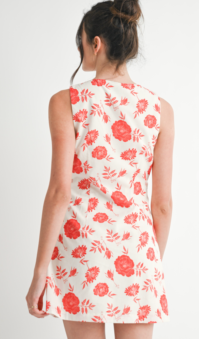 Aubrey Floral Shift Dress